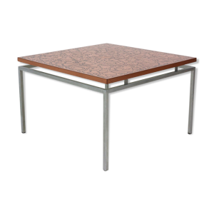 Table basse carrée en - cuivre