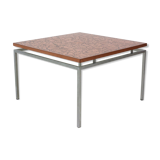'60s square copper coffee table
