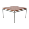 Table basse carrée en cuivre des années 60