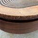 Ceramic coffee table signed Roger Capron and wood, Mambo model of the 1970s