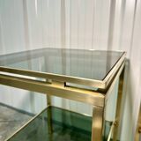 Pair of Guy Lefèvre side tables, 1970s