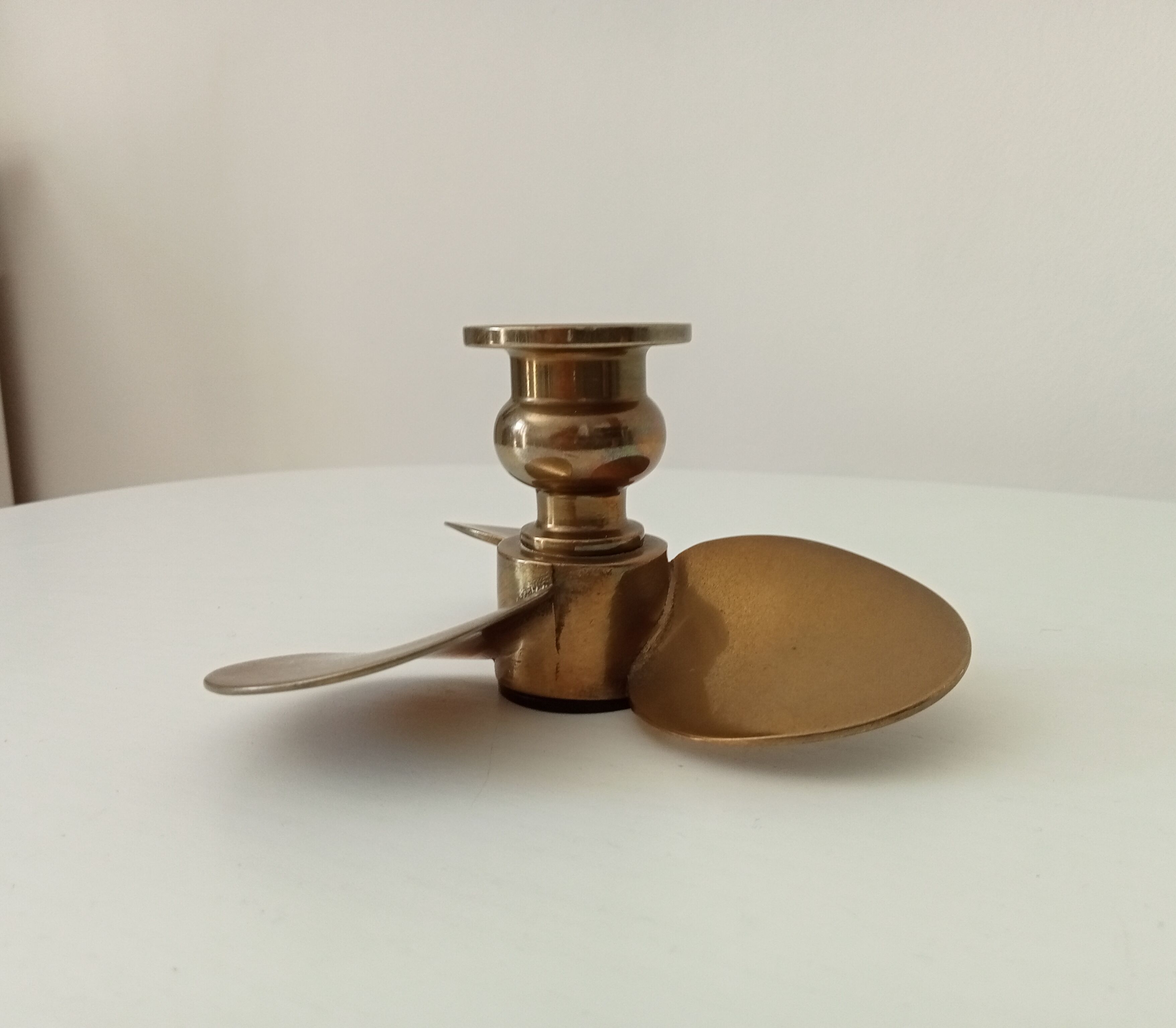 Vintage propeller candle holder 60/70s