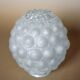 Bubble pattern glass globe, vintage glass lampshade, lighting fixture, globe lamp, interior decoration
