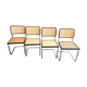 Set de 4 chaises B32 par Marcel Breuer