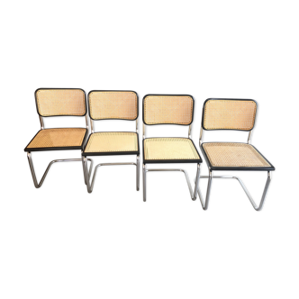 4 Chairs B32 by Marcel Breuer