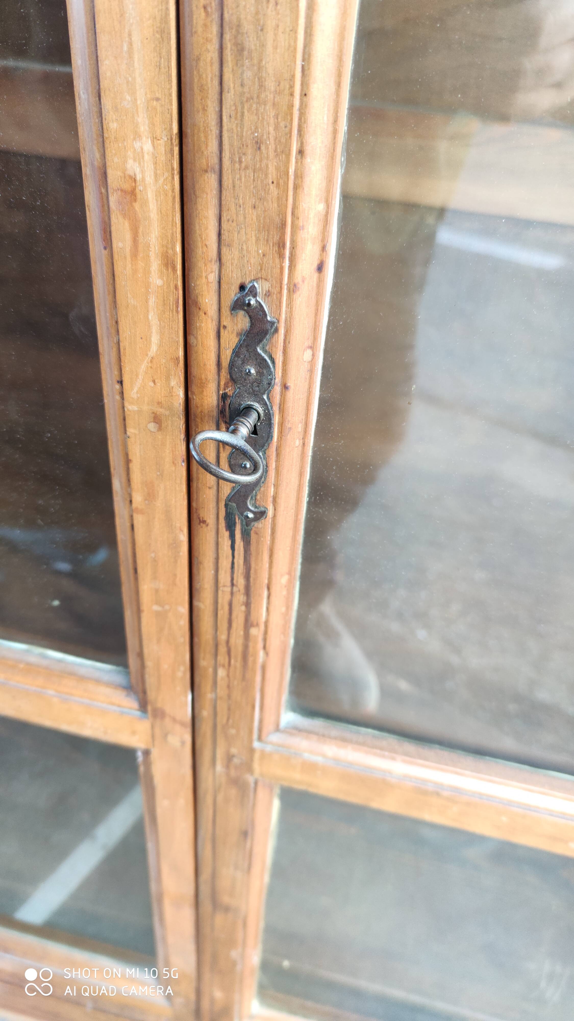 4-century blond walnut library