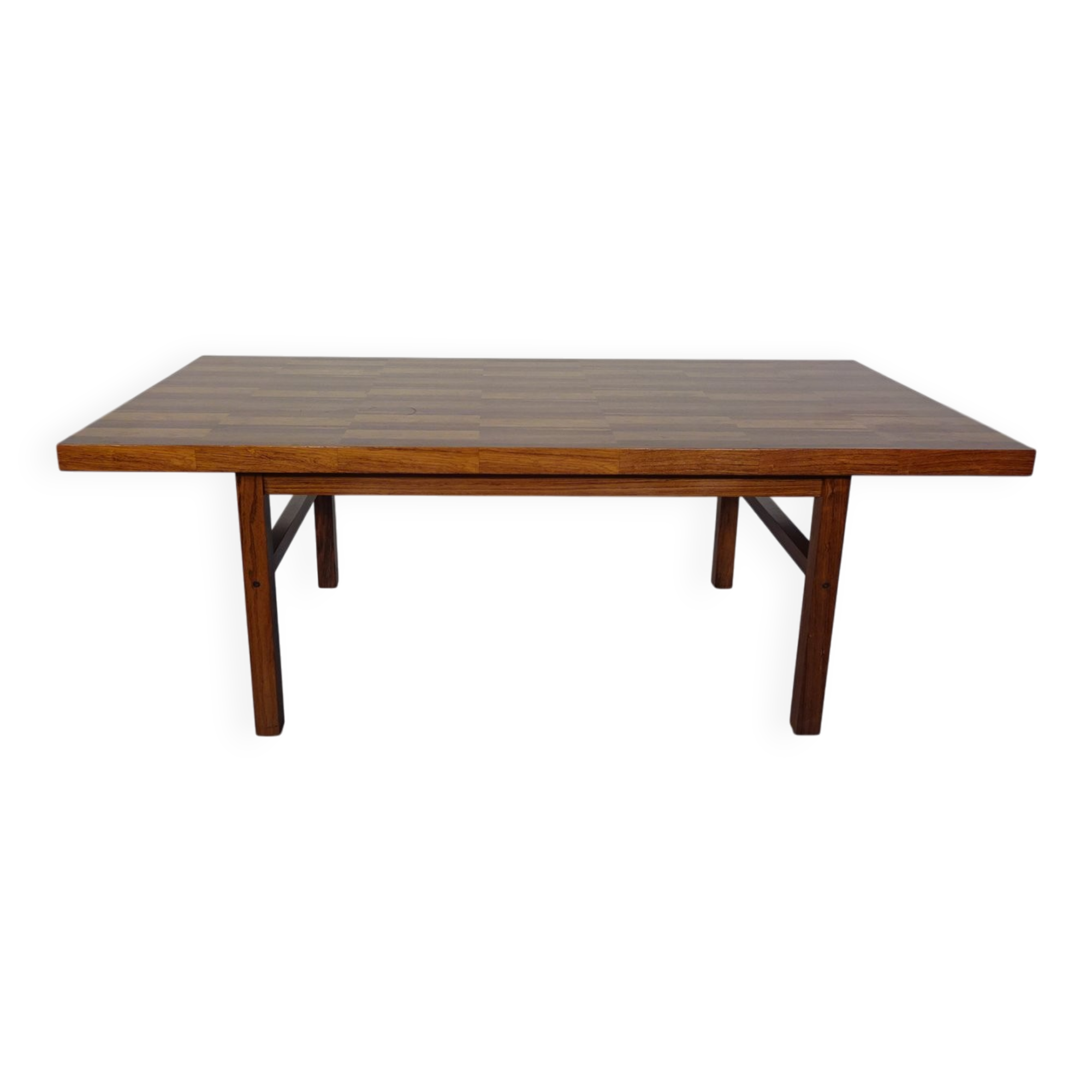 Rosewood Patchwork Coffee Table from Bramin, 1960s