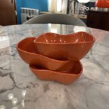 Set of 3 orange ramekins ASA