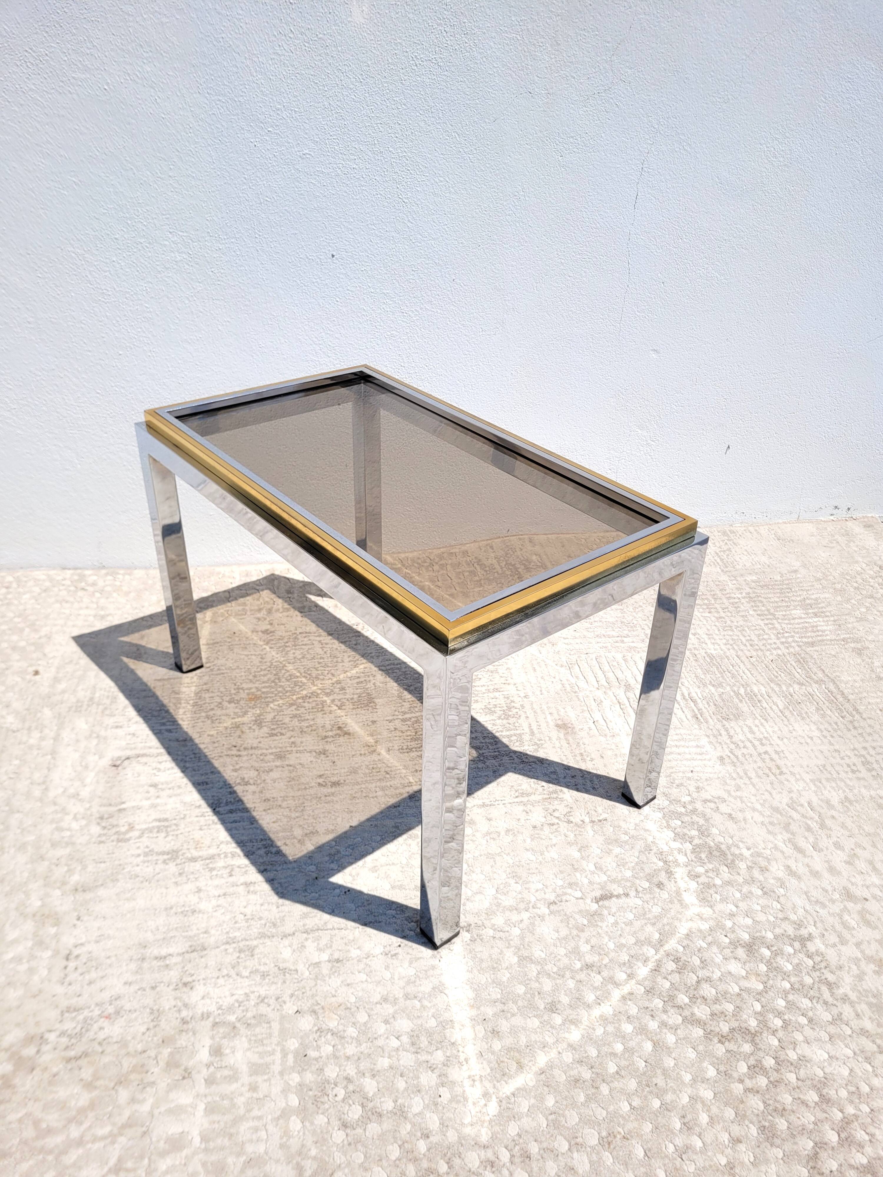 Flaminia coffee table by Willy Rizzo 1970