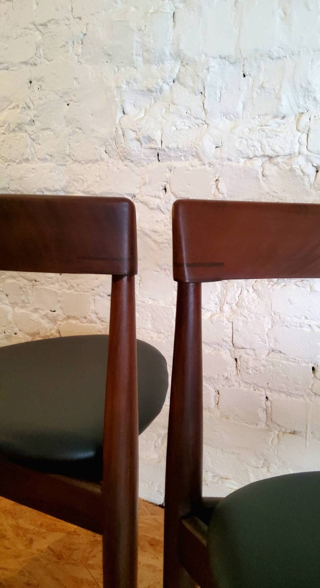 Danish Scandinavian table and chairs by Hans Olsen for Frem Røjle 1960