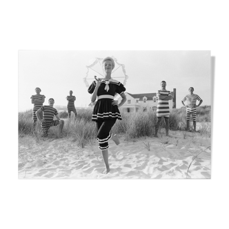 Silver photo black and white baryta paper ilford 310g 1910 40x60cm PINUP Recent print