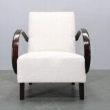 Art Deco armchair by Jindřich Halabala, Czechoslovakia 1940s