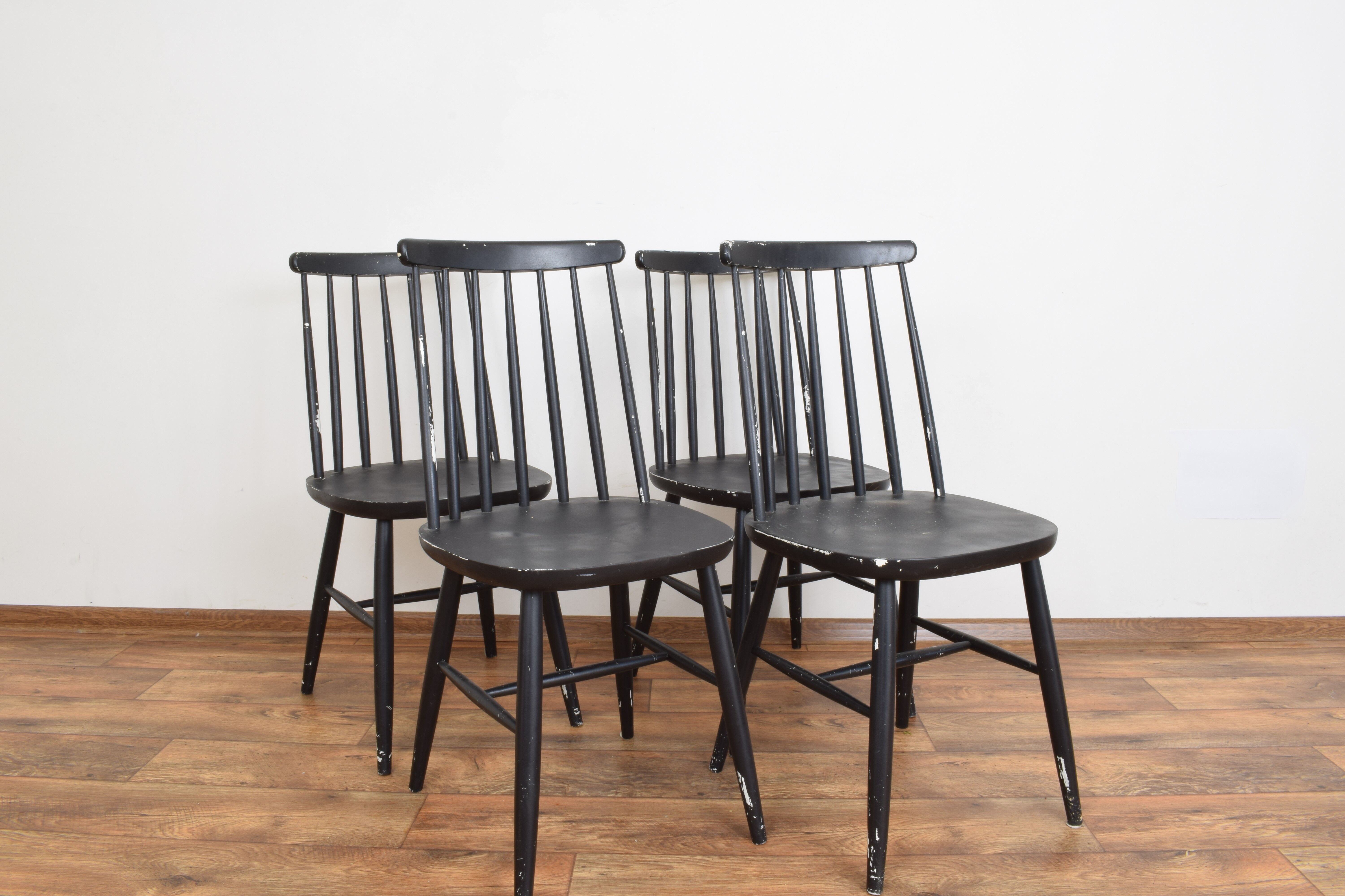 A set of four chairs 1960