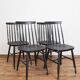 A set of four chairs 1960