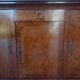Empire style sideboard in speckled precious wood