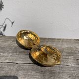 Golden metal nutcracker