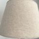 Cord lamp and cotton lampshade