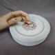 Lot of 6 vintage limoges porcelain dessert plates 1950