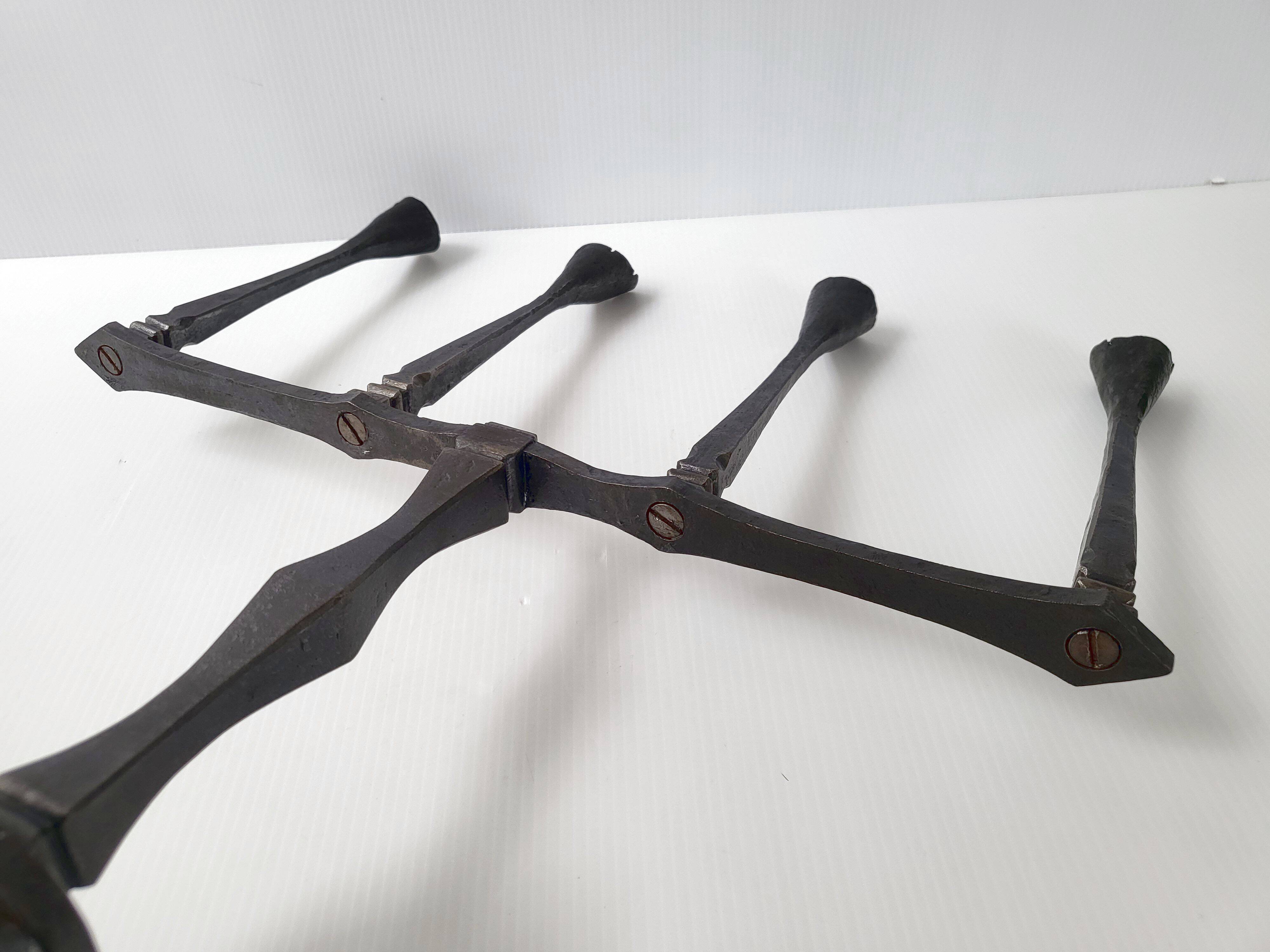 Vintage brutalist candlestick 1970