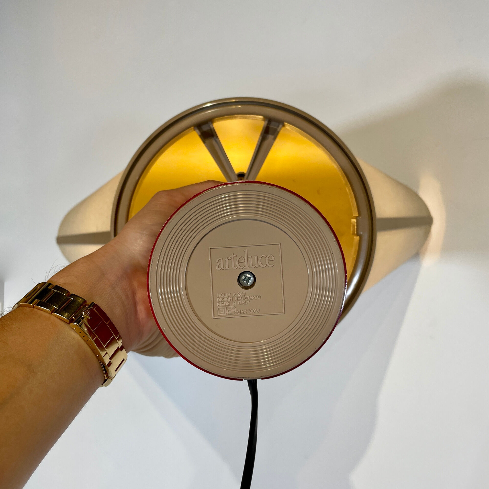Desk lamp "Dolly" by King & Miranda Design for Arteluce Italy , 1970