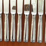 Christofle Malmaison, 12 cheese dessert knives 19.5 cm