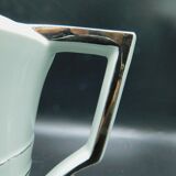 Cafeteria, creamer and sugar, puls, celadon & silver