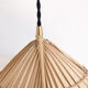 Suspension chapeau en osier