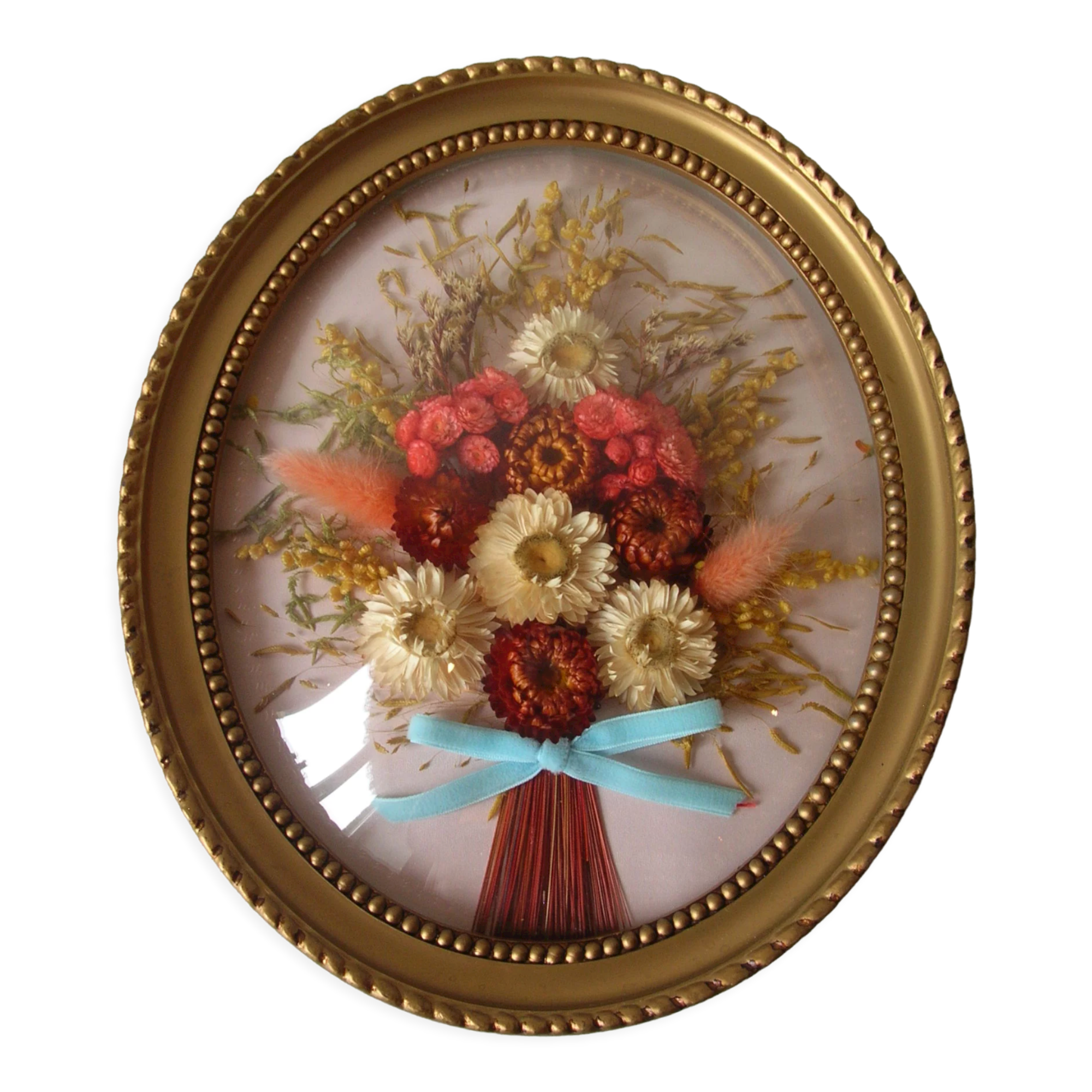 Cadre Photo Double Face Laiton - 15x20 Cm - Pour Fleurs Séchées, Photos, Affiches - Verre Transparent - 7