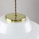 Suspension laiton & opaline