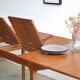 McIntosh table with double butterfly extensions 160cm