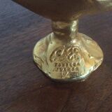 Brons goldplate bird