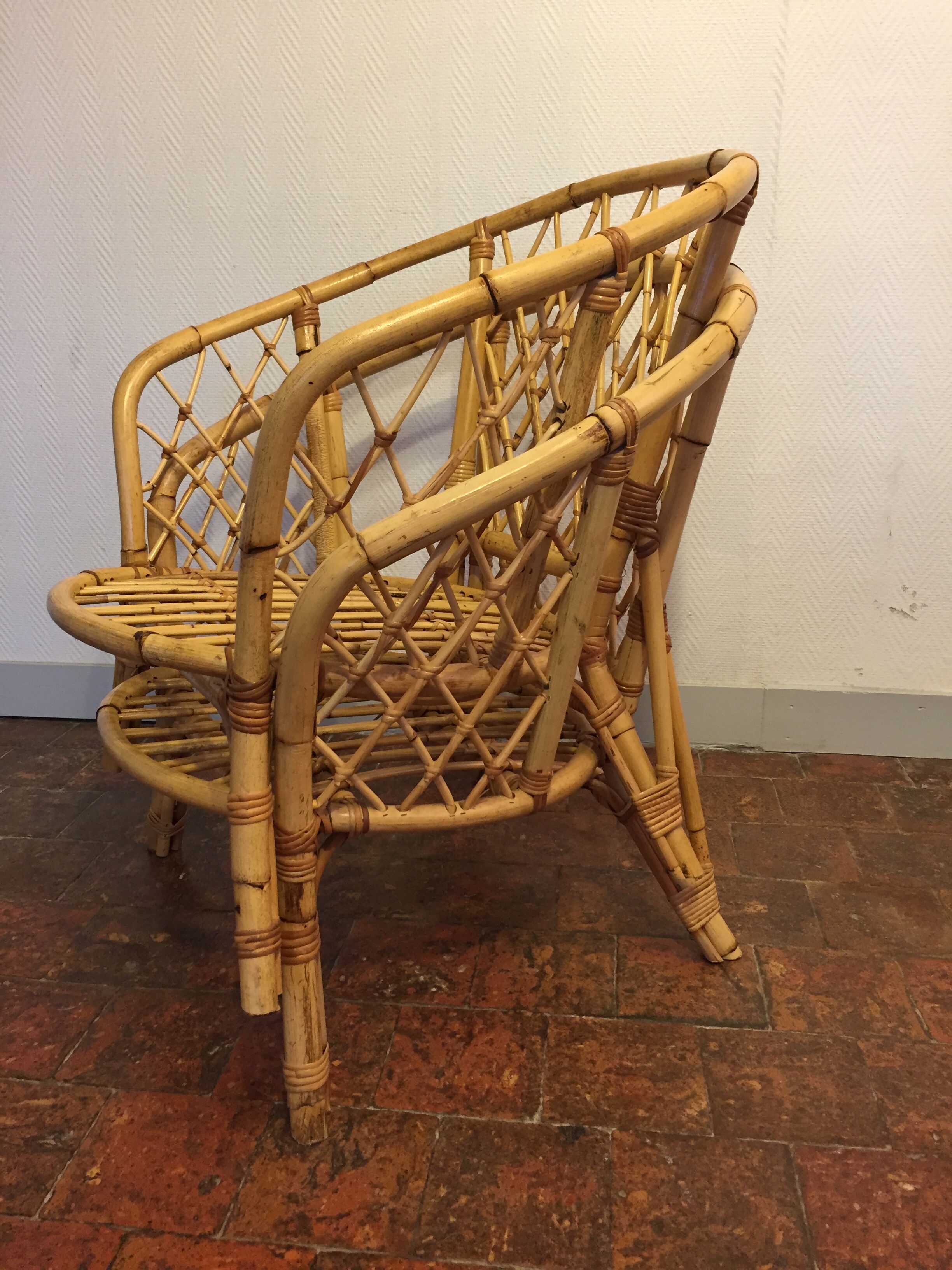 Vintage rattan chairs