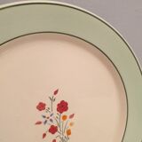 Suite de 4 assiettes HBCM Montereau