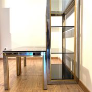 Side tables and display cabinet Renato Zevi produced by Romeo Rega.
