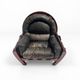 Italian Mid-Century Modern pair of ‘Rancero’ lounge chairs from Luciano Fri
