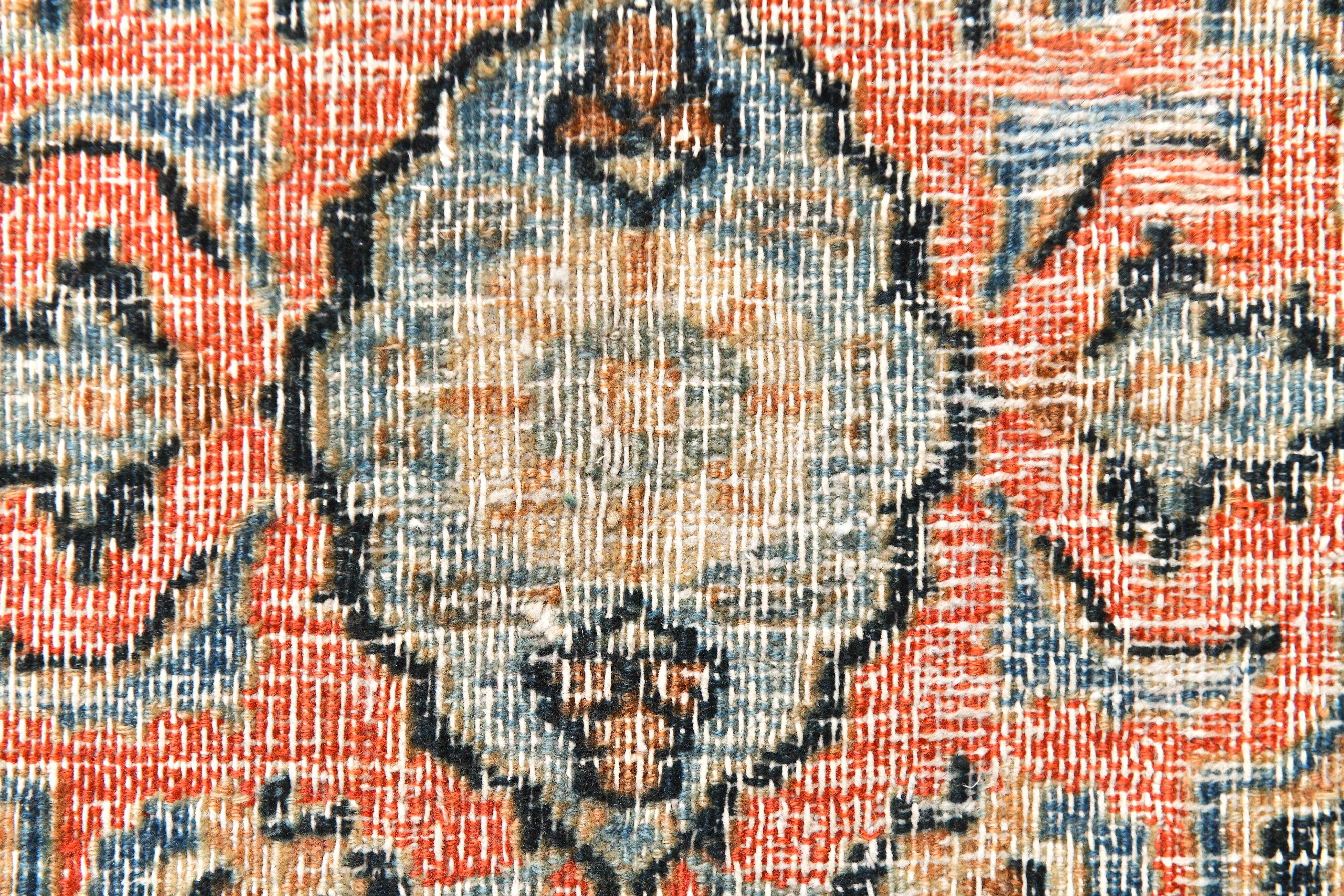 10x13 Red & Blue Oriental Vintage Persian Rug, 315x412Cm