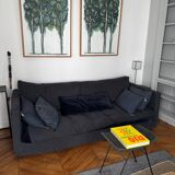 Adar blue Caravan sofa