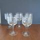 5 guilloche wine glasses from the 1910s/1920s