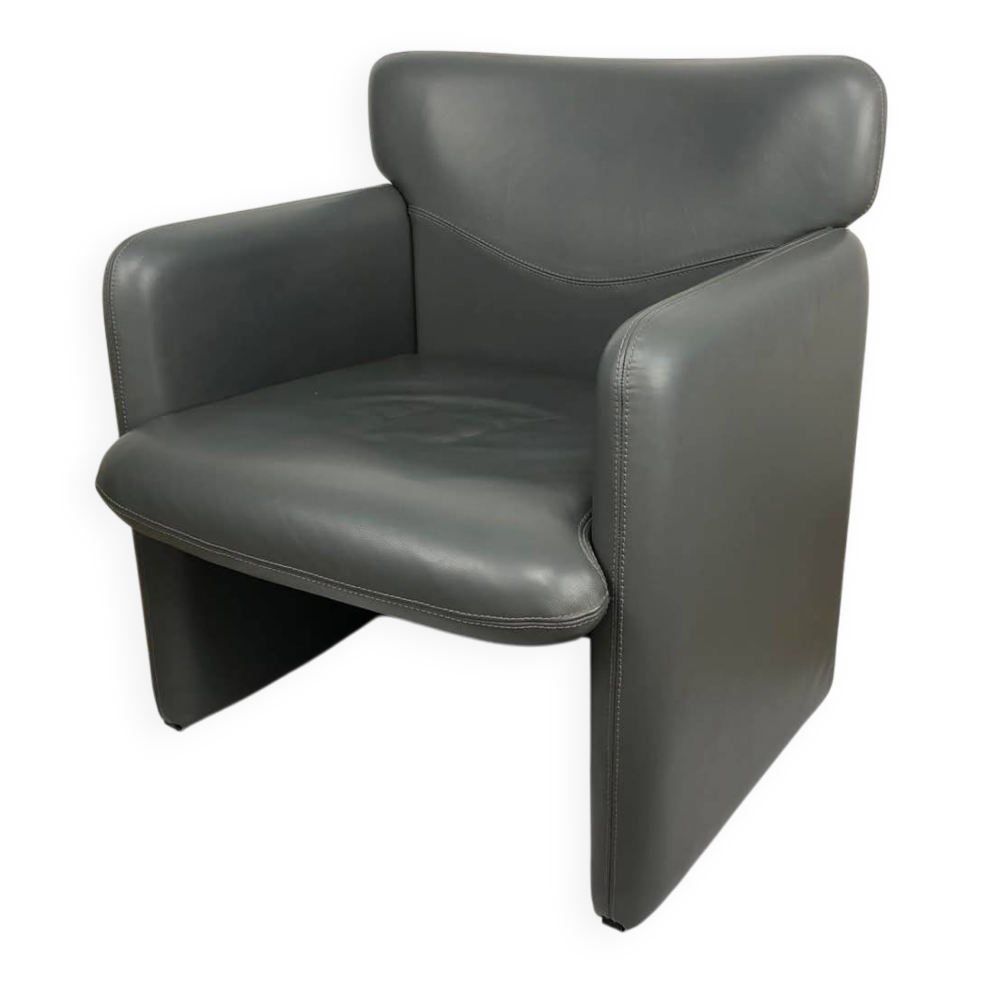 Fauteuil en cuir