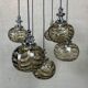 Vintage cascade pendant lamp – Oberglas Austria