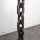 Chain floor lamp in the spirit of Franz West.