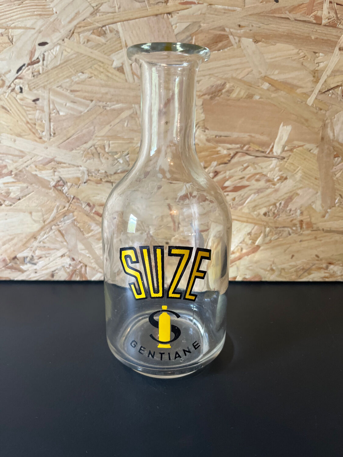 Suze decanter and ashtray