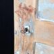 Patinated workshop cabinet