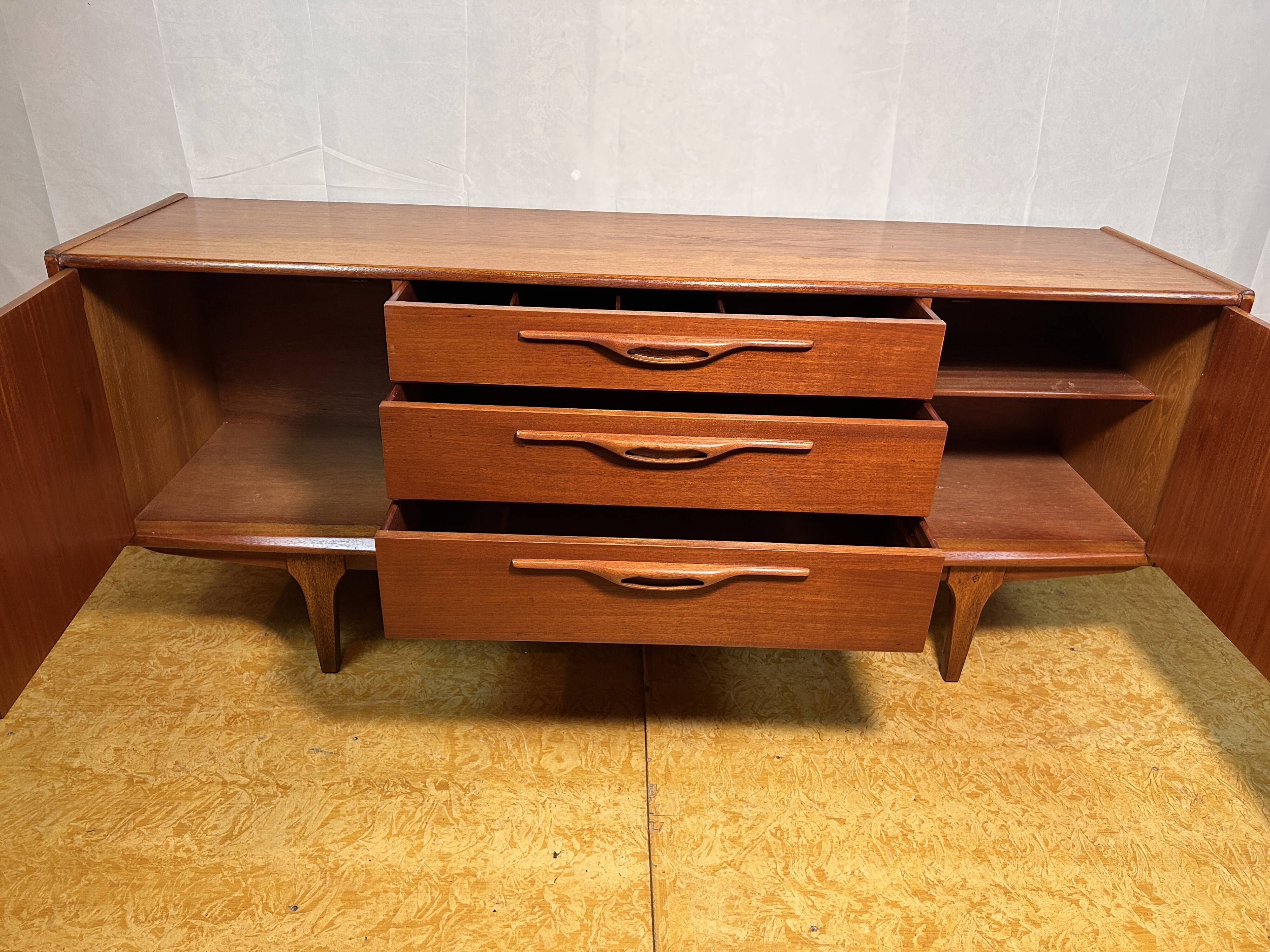 Mid century retro vintage teak sideboard by Jentique 1960