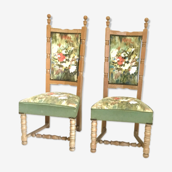 Pair of 40s fireplace chairs