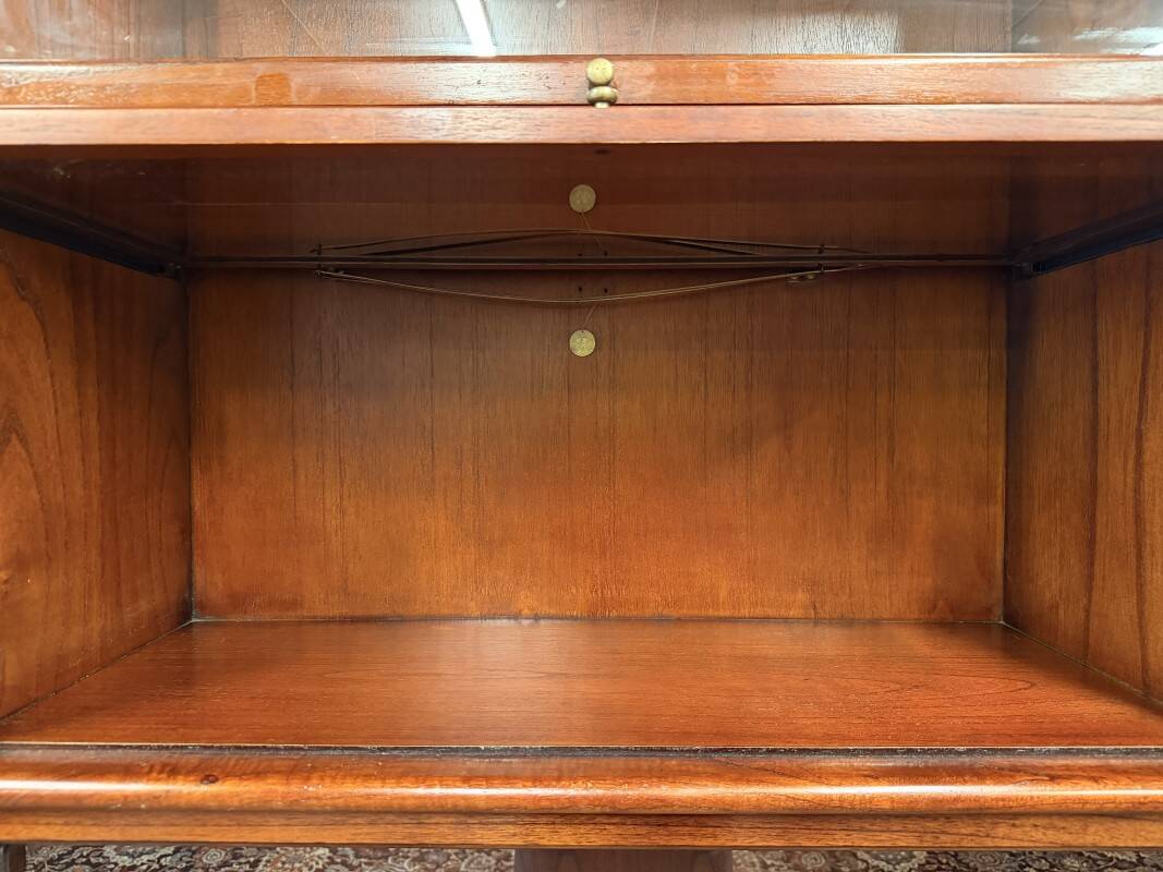 Original mahogany Globe Wernicke English bookcase