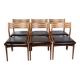Set Of 6 Dining Room Chairs Model U20 Made In Teak By Johannes Andersen From 1960s