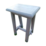 Industrial wooden stool