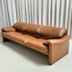 Maralunga 3-seater sofa, Vico Magistretti, Cassina, Italy.