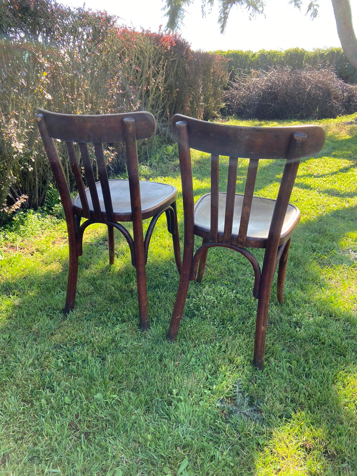 Pair of fischel bistro chair
